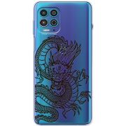 Прозрачный чехол BoxFace Motorola G100 Chinese Dragon