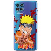 Прозрачный чехол BoxFace Motorola G100 Naruto