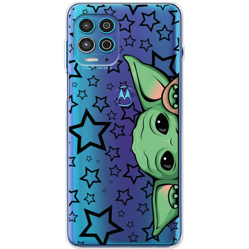 Прозрачный чехол BoxFace Motorola G100 Baby Yoda