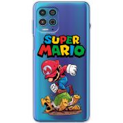 Прозрачный чехол BoxFace Motorola G100 Super Mario