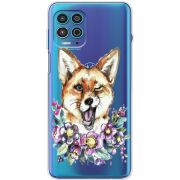 Прозрачный чехол BoxFace Motorola G100 Winking Fox