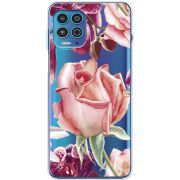 Прозрачный чехол BoxFace Motorola G100 Rose