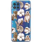 Прозрачный чехол BoxFace Motorola G100 Cotton and Rabbits