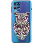 Чехол со стразами Motorola G100 Owl