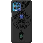 Черный чехол BoxFace Motorola G100 Dark Coffee