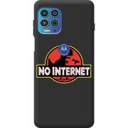 Черный чехол BoxFace Motorola G100 No Internet