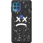 Черный чехол BoxFace Motorola G100 Sad Way