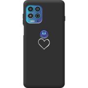 Черный чехол BoxFace Motorola G100 My Heart