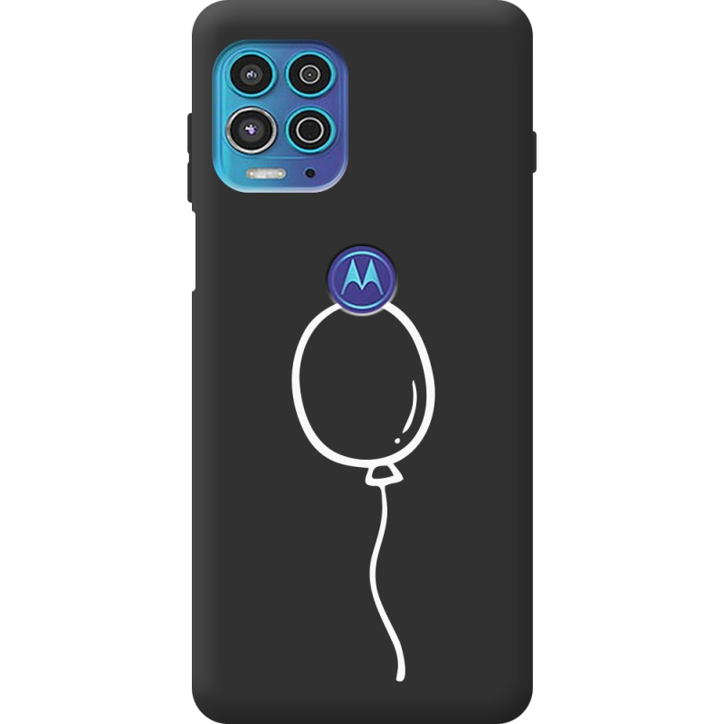 Черный чехол BoxFace Motorola G100 Balloon