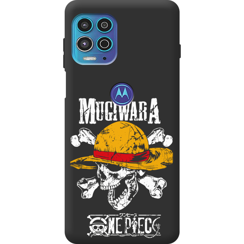 Черный чехол BoxFace Motorola G100 One Piece Большой куш