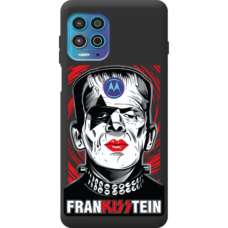 Черный чехол BoxFace Motorola G100 Frankisstein