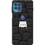 Черный чехол BoxFace Motorola G100 