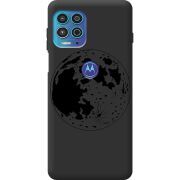 Черный чехол BoxFace Motorola G100 Planet