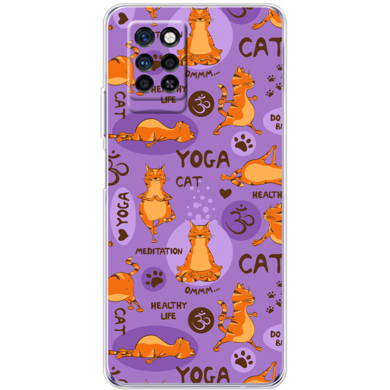 Чехол BoxFace Infinix Note 10 Pro Yoga Cat