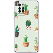 Чехол BoxFace Infinix Note 10 Pro L-green Cacti