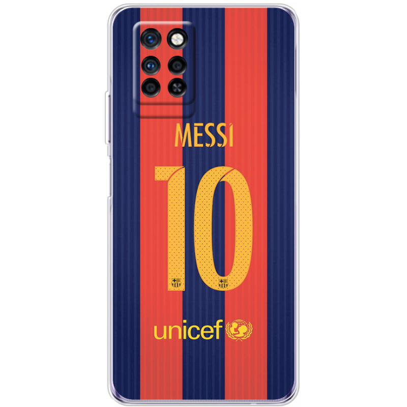 Чехол BoxFace Infinix Note 10 Pro Messi 10