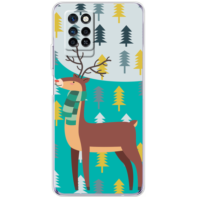 Чехол BoxFace Infinix Note 10 Pro Foresty Deer