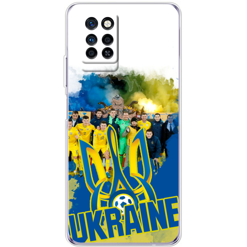 Чехол BoxFace Infinix Note 10 Pro Ukraine national team