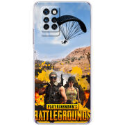 Чехол BoxFace Infinix Note 10 Pro Pubg parachute