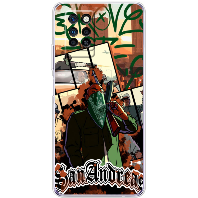 Чехол BoxFace Infinix Note 10 Pro GTA San Andreas