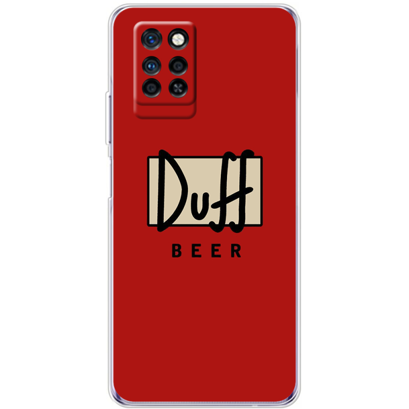 Чехол BoxFace Infinix Note 10 Pro Duff beer