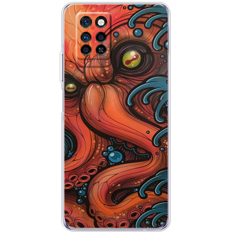 Чехол BoxFace Infinix Note 10 Pro Octopus