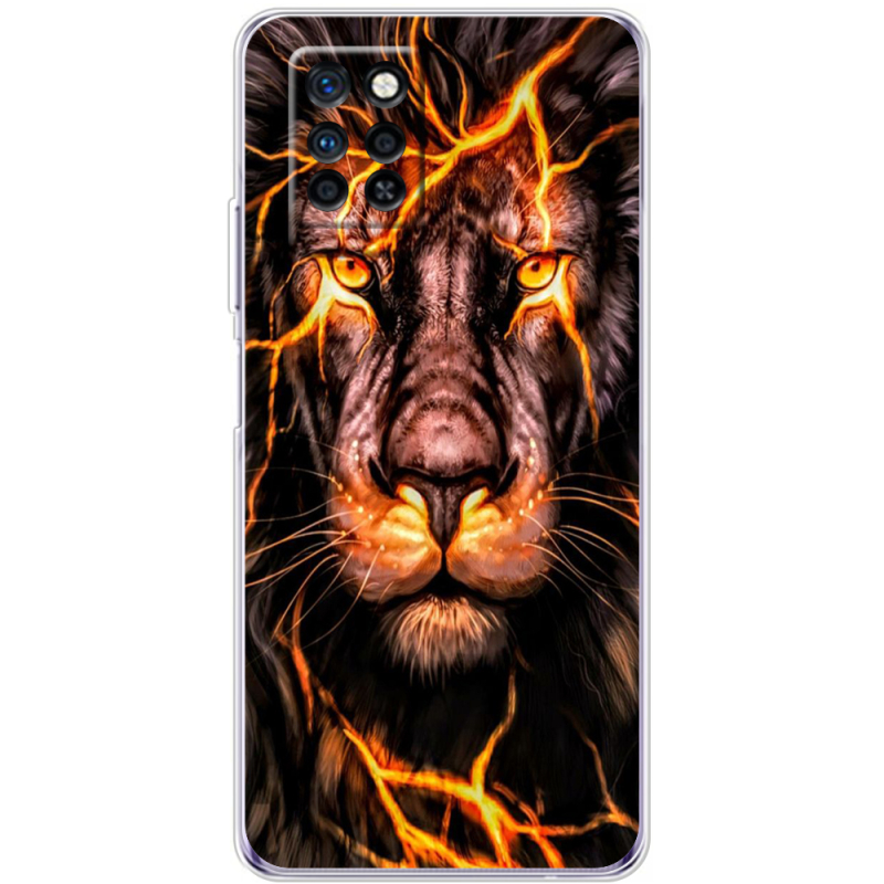 Чехол BoxFace Infinix Note 10 Pro Fire Lion