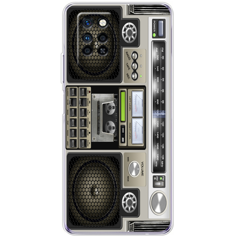 Чехол BoxFace Infinix Note 10 Pro Old Boombox