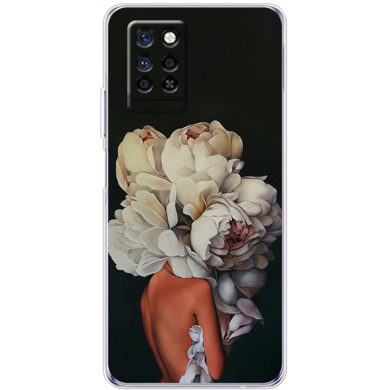 Чехол BoxFace Infinix Note 10 Pro Exquisite White Flowers