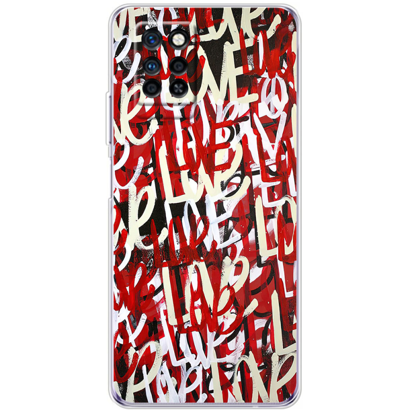 Чехол BoxFace Infinix Note 10 Pro Love Graffiti