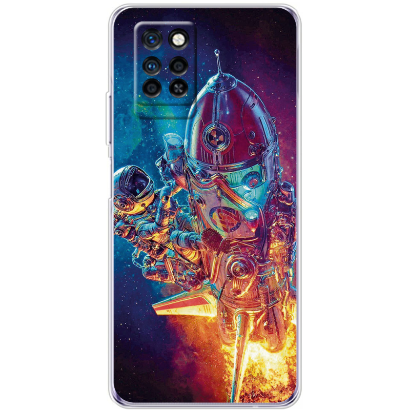 Чехол BoxFace Infinix Note 10 Pro Astronaut in Space