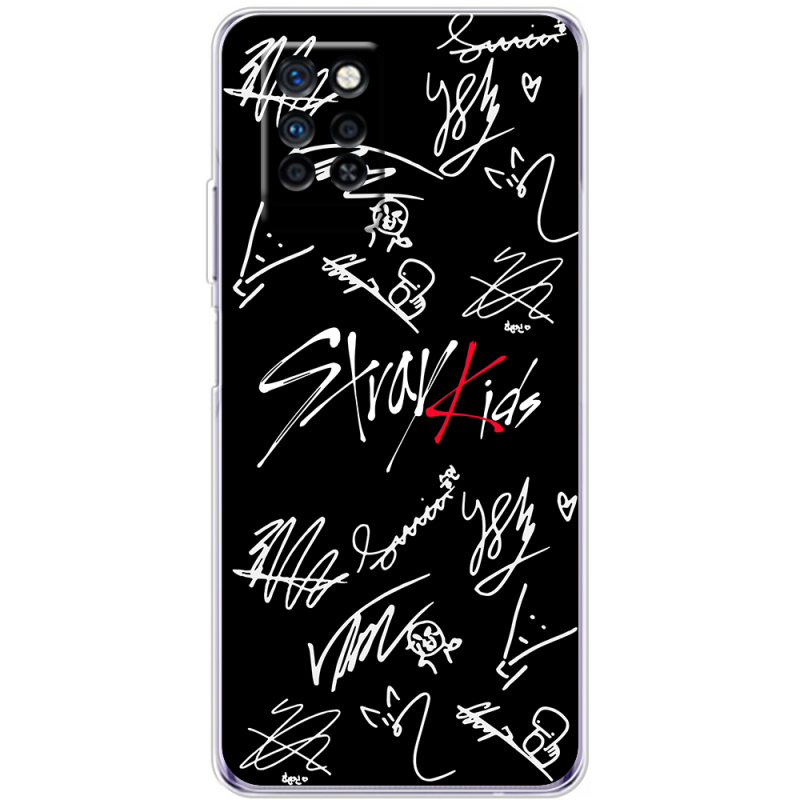 Чехол BoxFace Infinix Note 10 Pro Stray Kids автограф