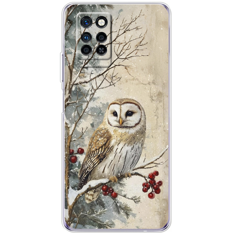 Чехол BoxFace Infinix Note 10 Pro Christmas Owl
