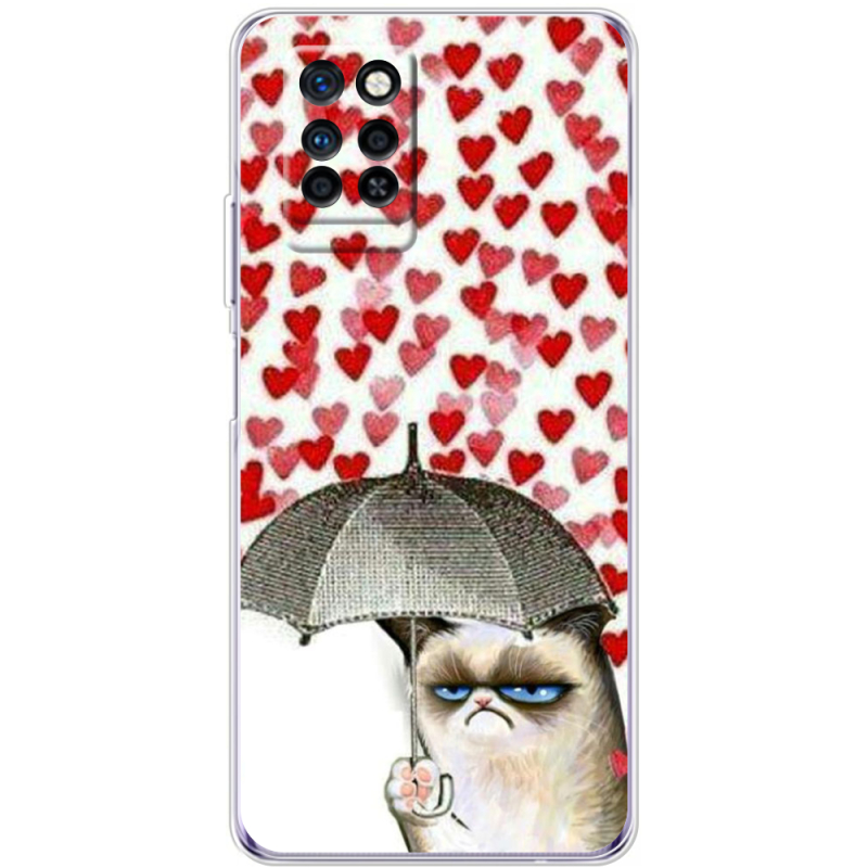 Чехол BoxFace Infinix Note 10 Pro Raining Hearts