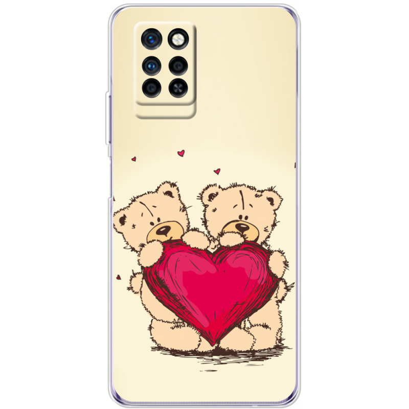 Чехол BoxFace Infinix Note 10 Pro Teddy Bear Love