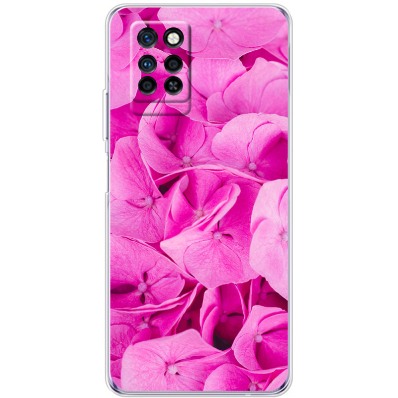 Чехол BoxFace Infinix Note 10 Pro Pink Flowers