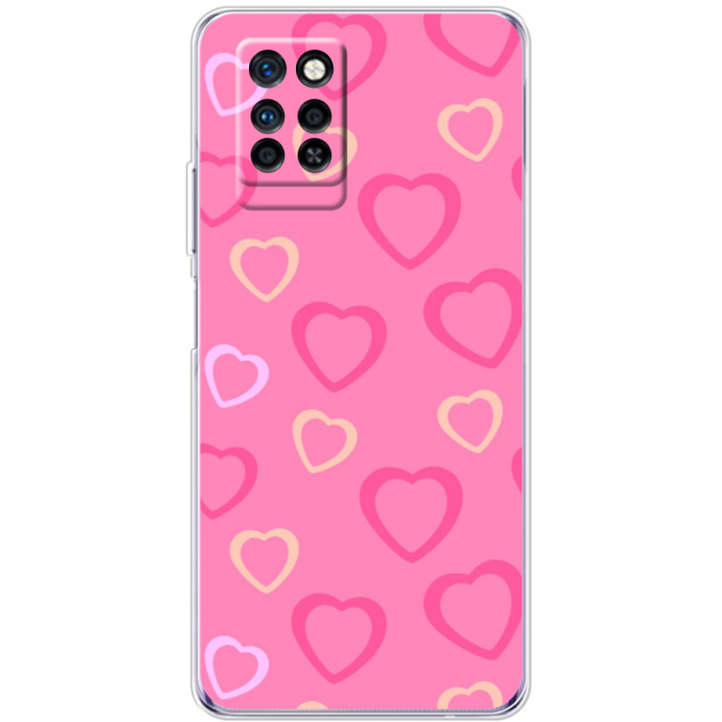 Чехол BoxFace Infinix Note 10 Pro Sugar Hearts