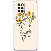 Чехол BoxFace Infinix Note 10 Pro Flower Hands