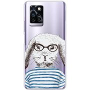 Прозрачный чехол BoxFace Infinix Note 10 Pro MR. Rabbit