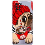 Прозрачный чехол BoxFace Infinix Note 10 Pro Winter Puggy