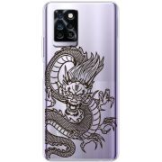 Прозрачный чехол BoxFace Infinix Note 10 Pro Chinese Dragon