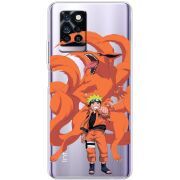 Прозрачный чехол BoxFace Infinix Note 10 Pro Naruto and Kurama