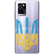 Прозрачный чехол BoxFace Infinix Note 10 Pro Gold Trident