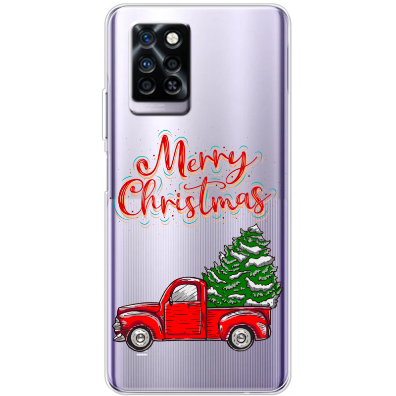 Прозрачный чехол BoxFace Infinix Note 10 Pro Holiday Car