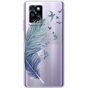 Прозрачный чехол BoxFace Infinix Note 10 Pro Feather