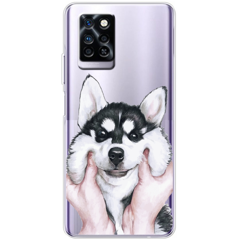 Прозрачный чехол BoxFace Infinix Note 10 Pro Husky