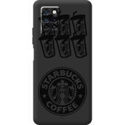Черный чехол BoxFace Infinix Note 10 Pro Black Coffee