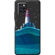 Черный чехол BoxFace Infinix Note 10 Pro Lighthouse