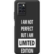 Черный чехол BoxFace Infinix Note 10 Pro Limited Edition