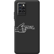 Черный чехол BoxFace Infinix Note 10 Pro Pew Pew